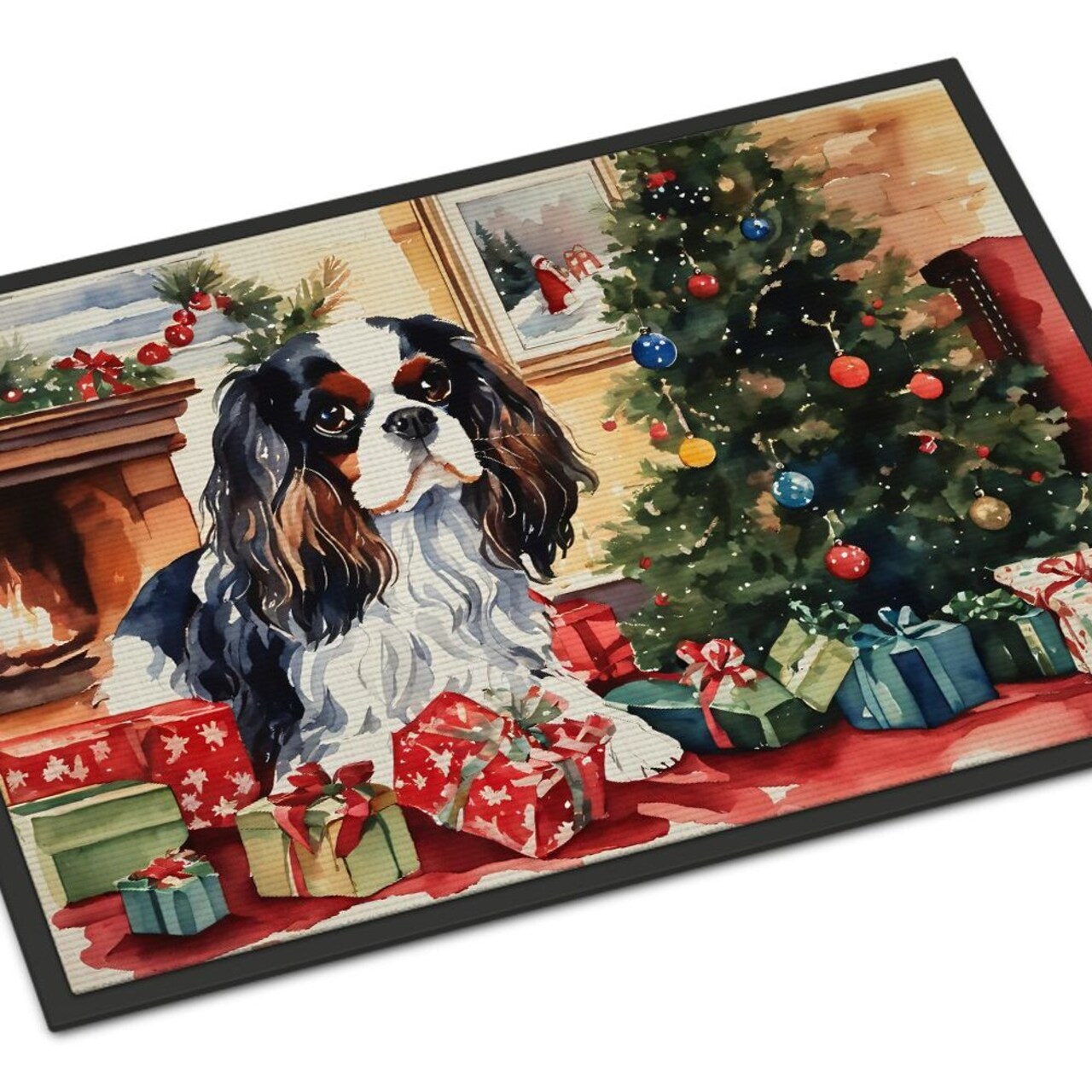 Edge Collections – 24" X 36" – Holiday Decorative Christmas Front Porch Doormat Rug – 1 Piece
